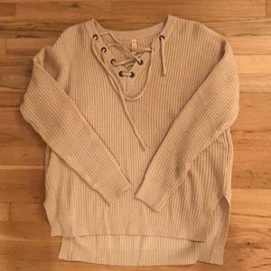 Wishlist cream sweater